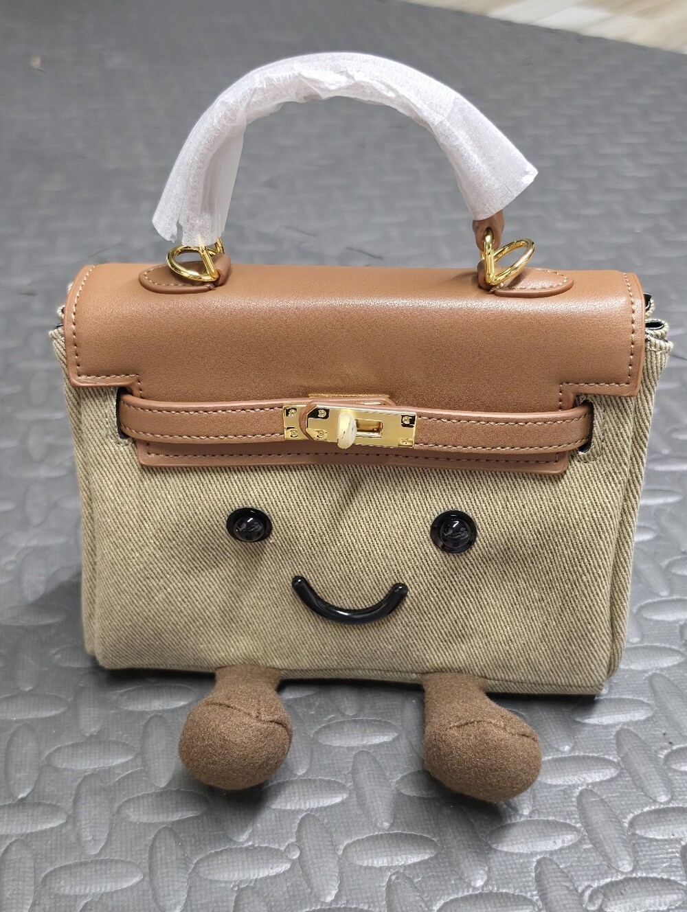 Jellycat Style Mini Kelly Doll Brown/ Khaki Women's Bag